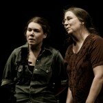 Elizabeth and Sandy singing, photo by Michael Melnyk